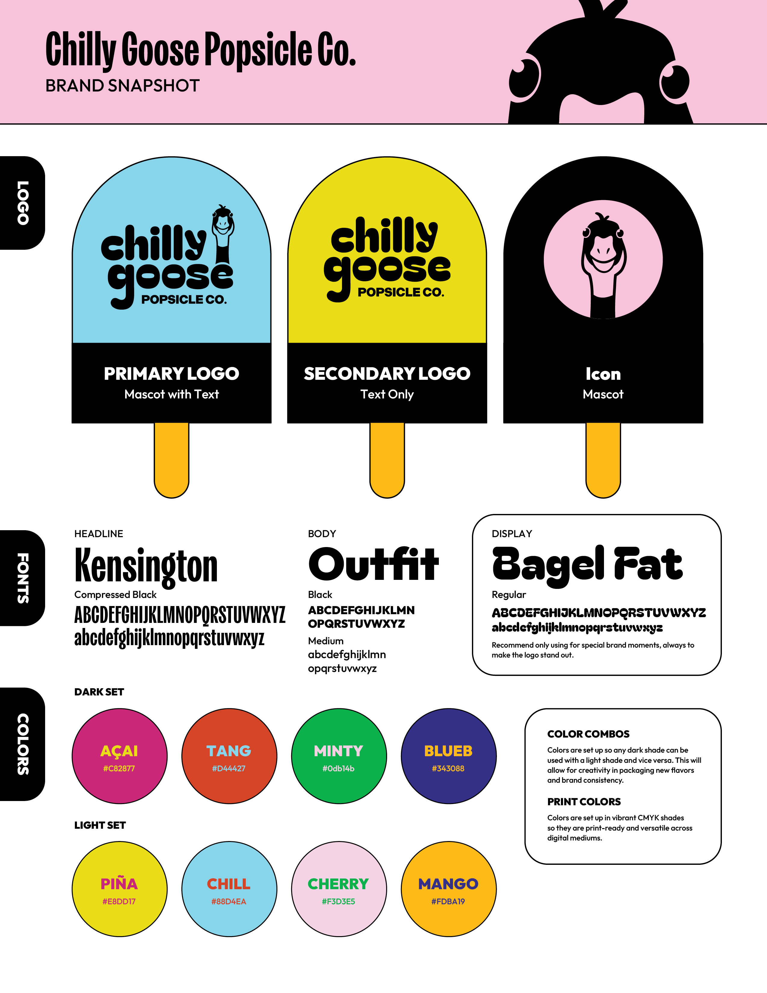 Chilly Goose Popsicle Co. Brand Snapshot